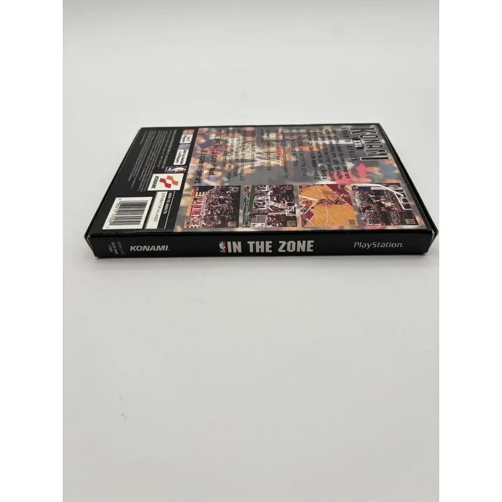 Sony PlayStation 1 PS1 Konami NBA In The Zone CIB Long Box 1996 Tested Works.